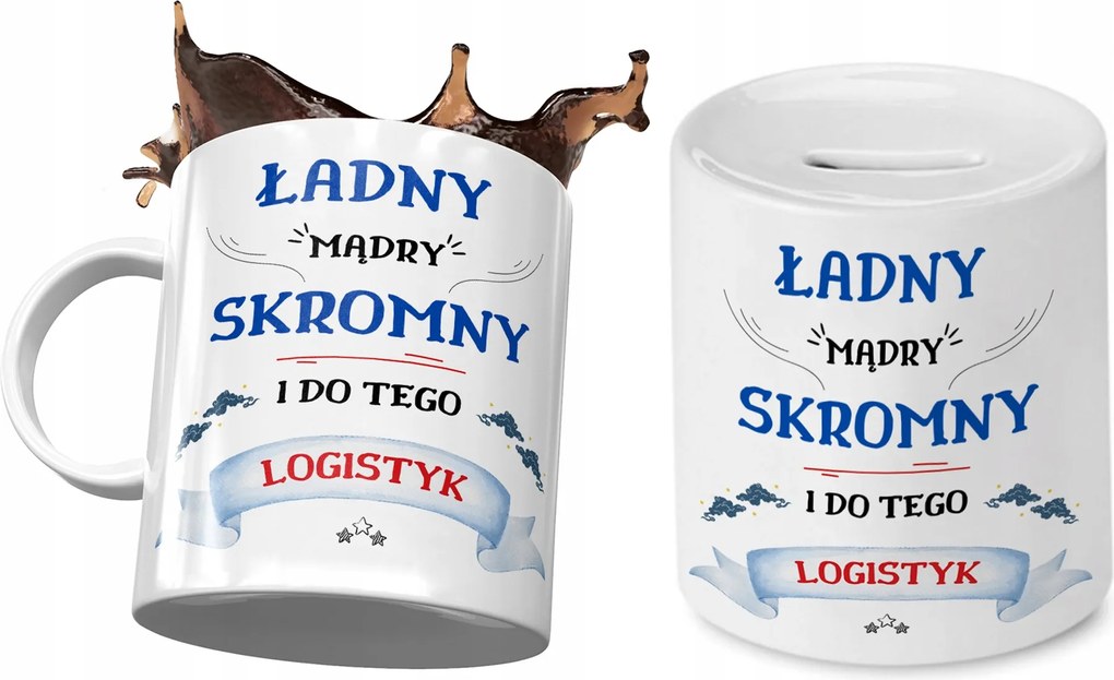 Logisztikai szett Bögre Ajándék persely fényképes nyomtatással