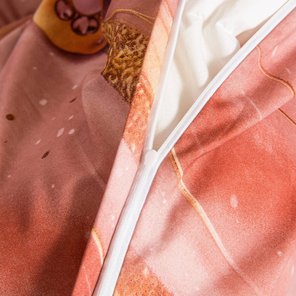 Mikroszálas ágyneműhuzat MONARELLE rózsaszínű Ágyneműhuzat mérete: 70 x 80 cm | 140 x 200 cm