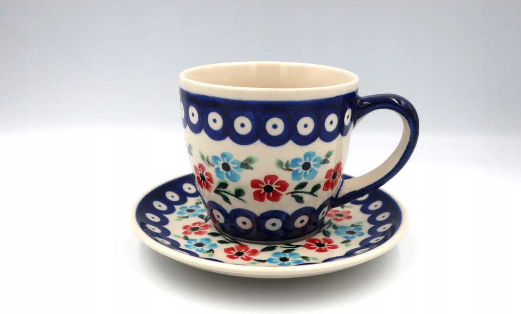 Csésze Ceramika Boleslawiecka Freska kő 200 ml