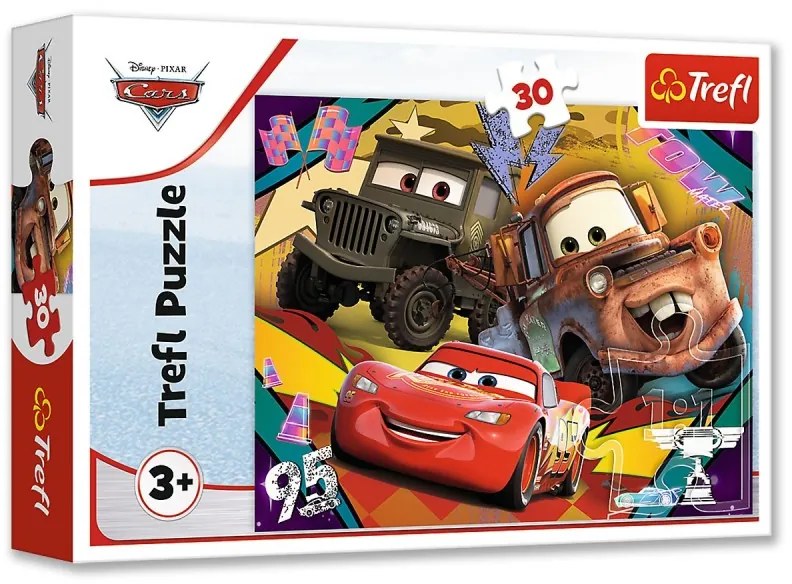 Gyerek puzzle - Cars II. - 30 db