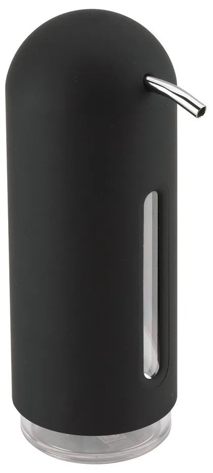 Fekete műanyag szappanadagoló 350 ml Penguin – Umbra