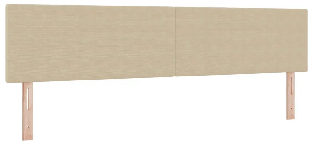 Box Spring Ágy Matrachoz Világos Zöld Szürke 200x200 cm Kordbársony