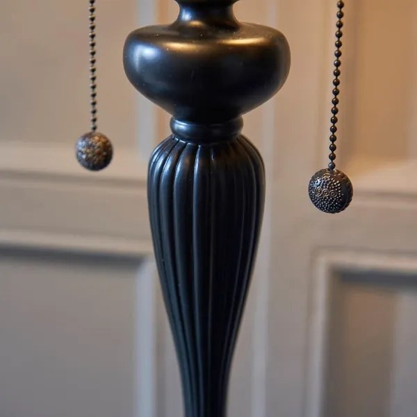 Endon 63972 - Tiffany BROOKLYN állólámpa 2xE27/60W/230V átm. 50 cm