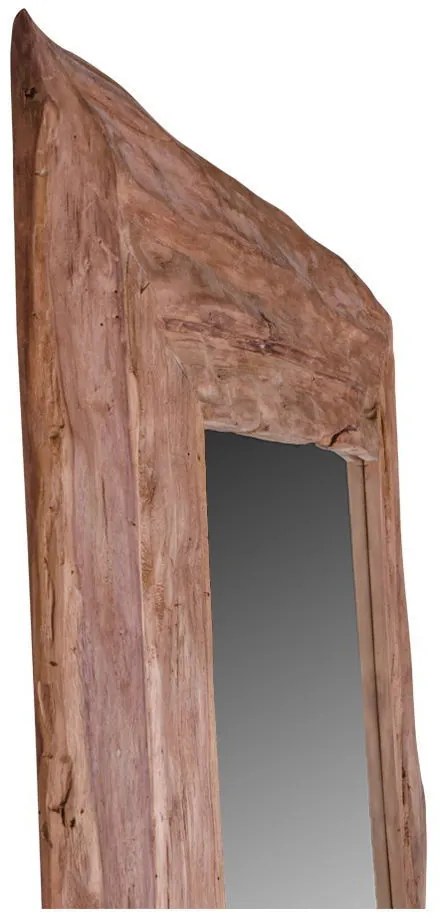 Granada Antik tükör, teak fa, natúr, 101x180 cm