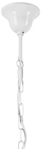 Csillár láncon RETRO 5xE27/60W/230V fehér/színes