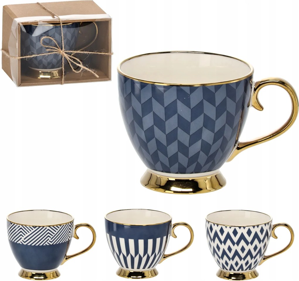 Bögre Porcelán Bögre teás-kávés pohár Ajándék Minták