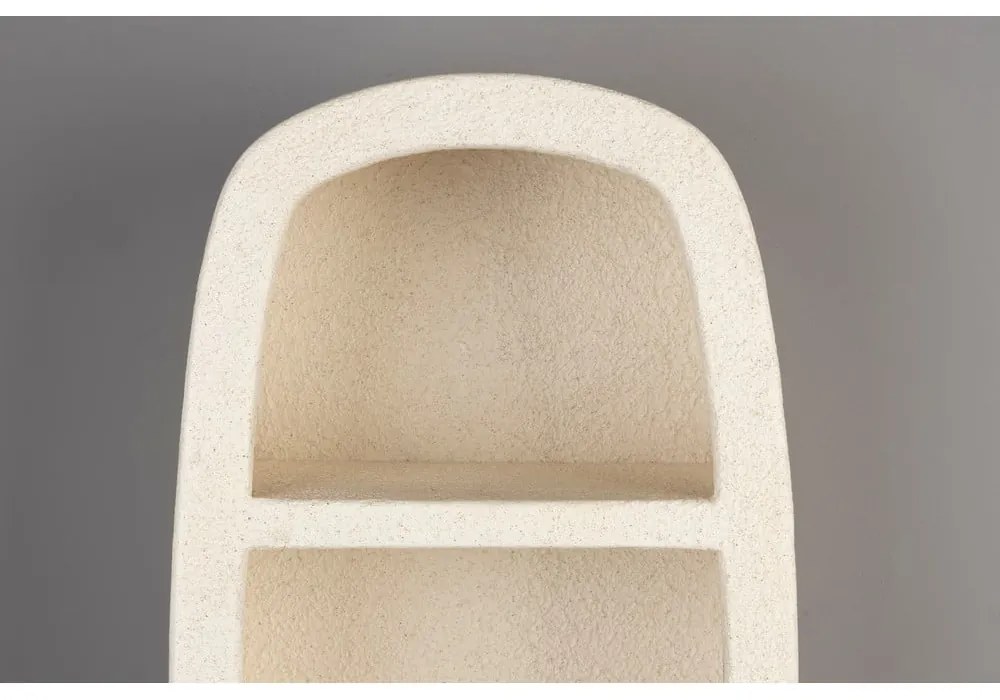 Krémszínű többszintes fali polc 23 cm Veda – Dutchbone