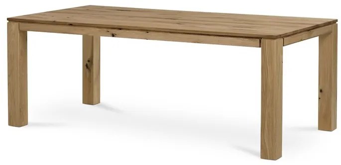 Tömör Tölgy Étkezőasztal 200×100 cm. DS-F200 DUB