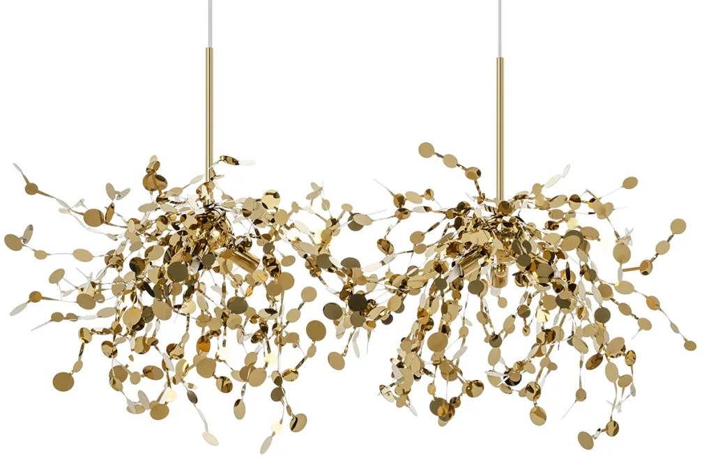 King Home MONETE JD8653-2.GOLD Függőlámpa 6x30W/G9 IP20