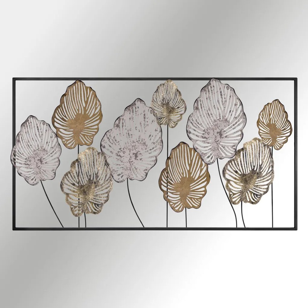 Melo fém fali dekoráció, 114×4 cm – ACH164-5