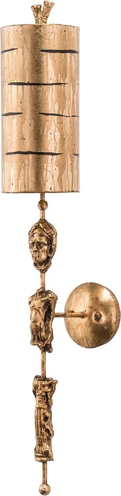 Flambeau klasszikus fali lámpa fragment arany elsfb-fragment-g1