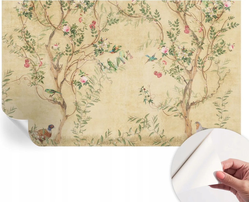 Fotótapéta Fali tapéta Hálószobába és Nappaliba Virágos ékezetek 416x254