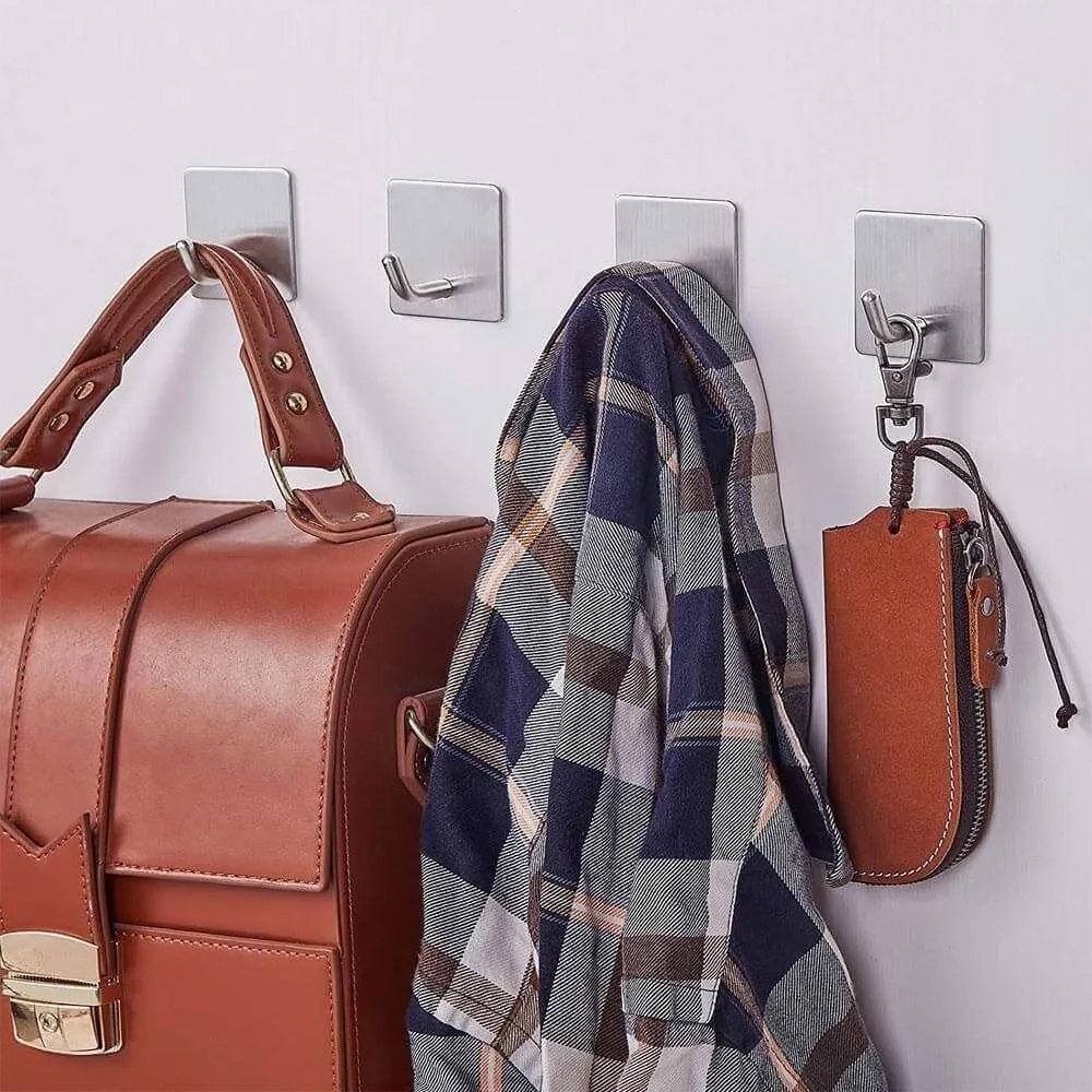 Öntapadós fémhorog - 2 db