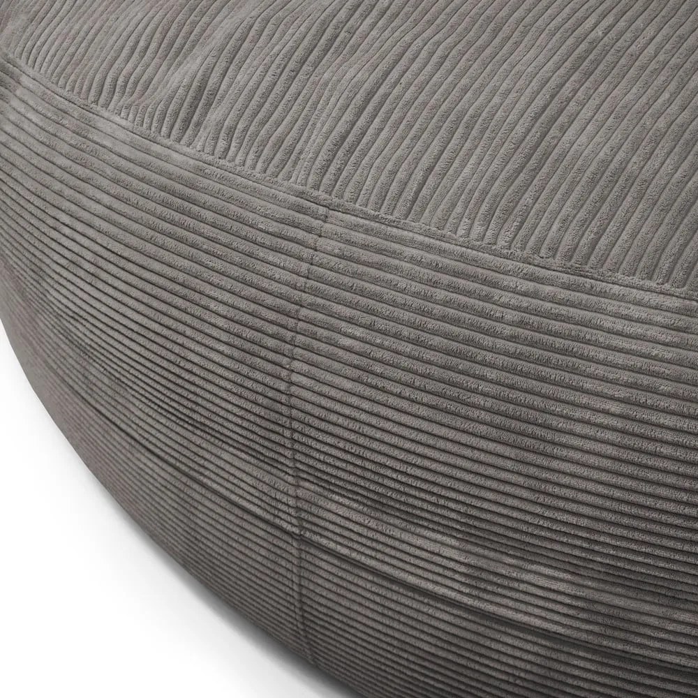 Mentazöld kordbársony babzsákfotel Roll 190 – SLOWDOWN