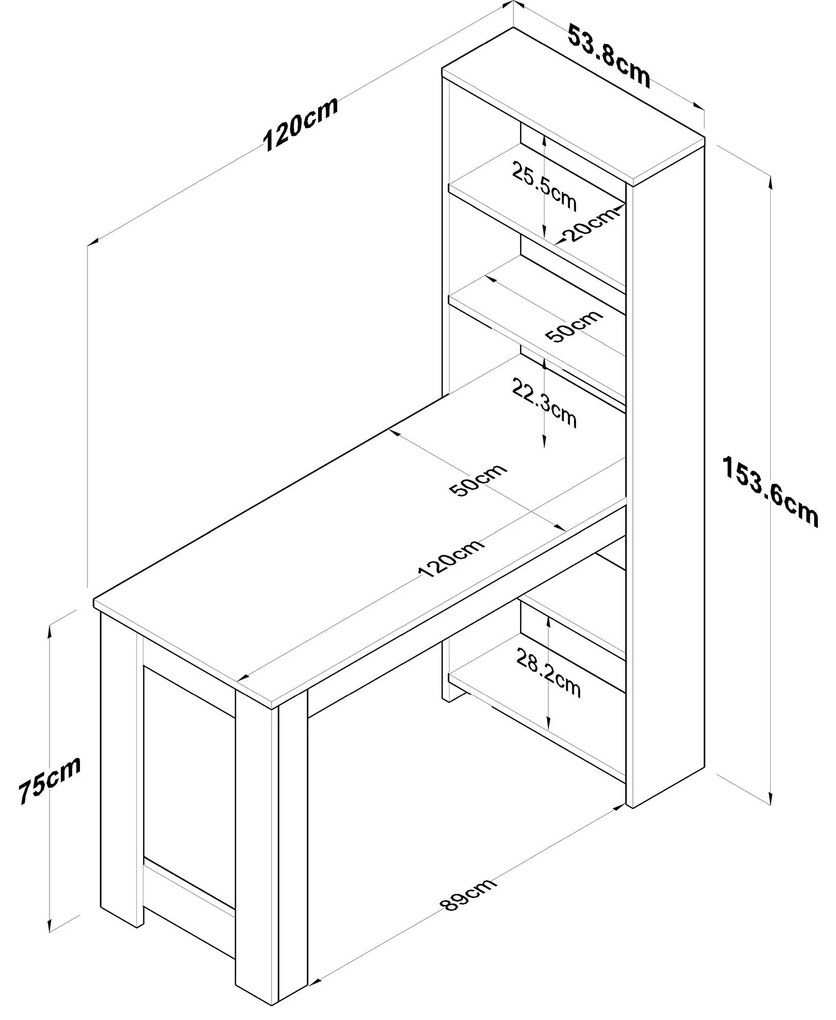 Műkörmös és manikűrös asztal BJ113 - 2621