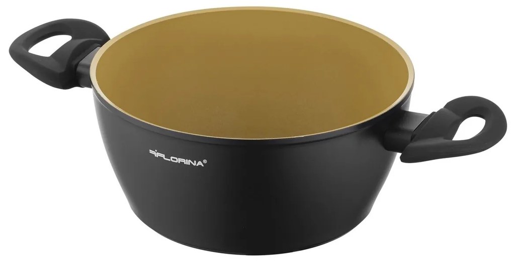 Florina Alumínium pot with lid AmVegan by MateuszGessler, 20 cm, 2,1 l