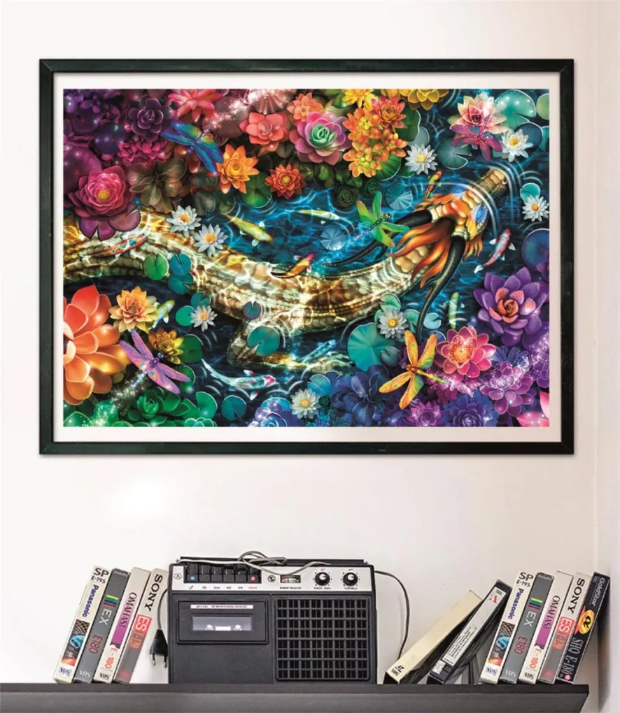 Színes Koi River 1000 db-os puzzle Clementoni