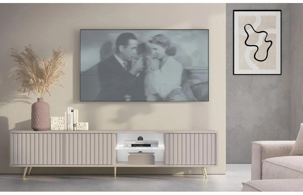 Tv szekrény/asztal Biel 175 (szürkés bézs). 1098773