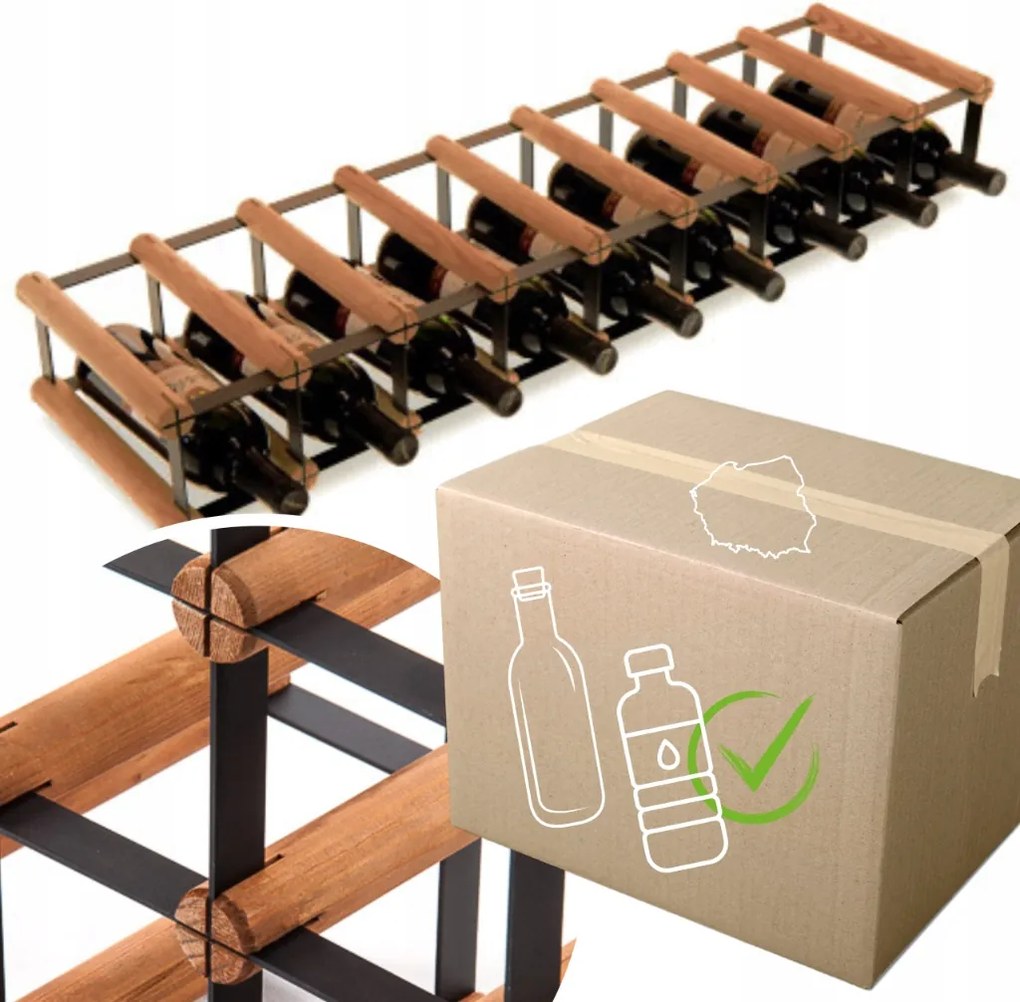 Bortartó állvány bortartó állvány Pet palacktartó szekrény Keskeny 9cipő Eko