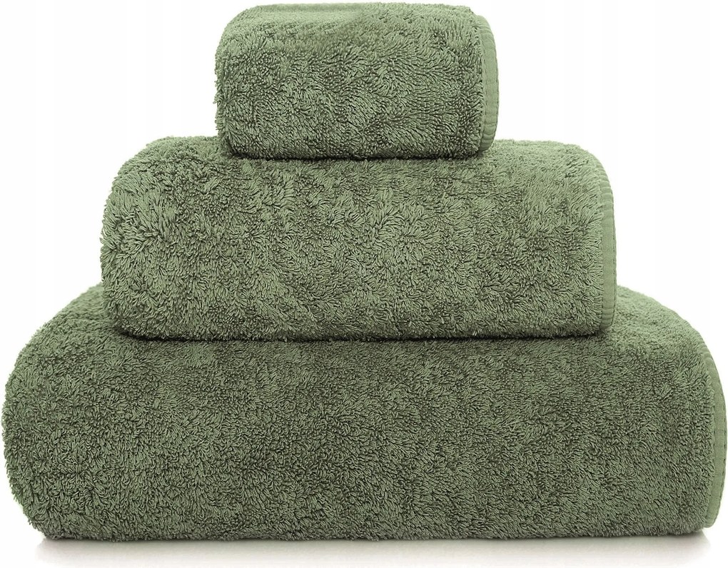 Vastag Törölköző 70x140 MrTowel 700g/m2 Világos Zöld