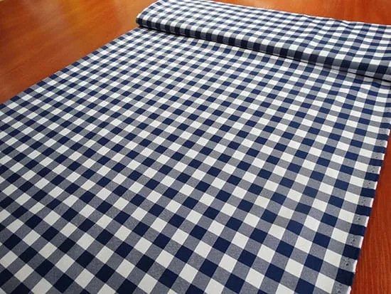 Mg Tk foltálló asztalterítő Kockás sötétkék 2x2 170cm 1,5mb Kupon