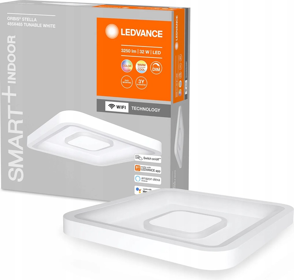 Plafon Led Mennyezeti Lámpa 32W Rgb Cct 48,5cm Smart+ Wifi Orbis Ledvance