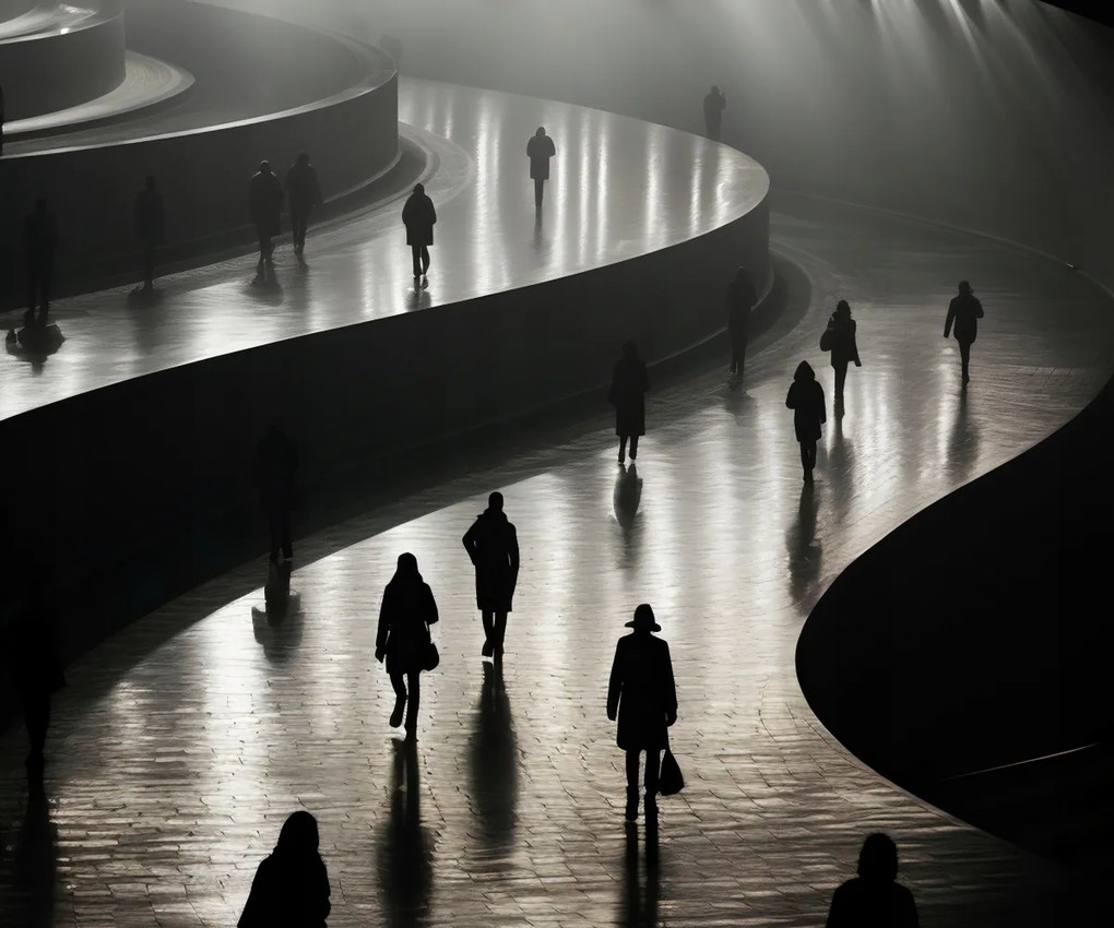 Poszter 60x50cm Sugárzás az árnyékban