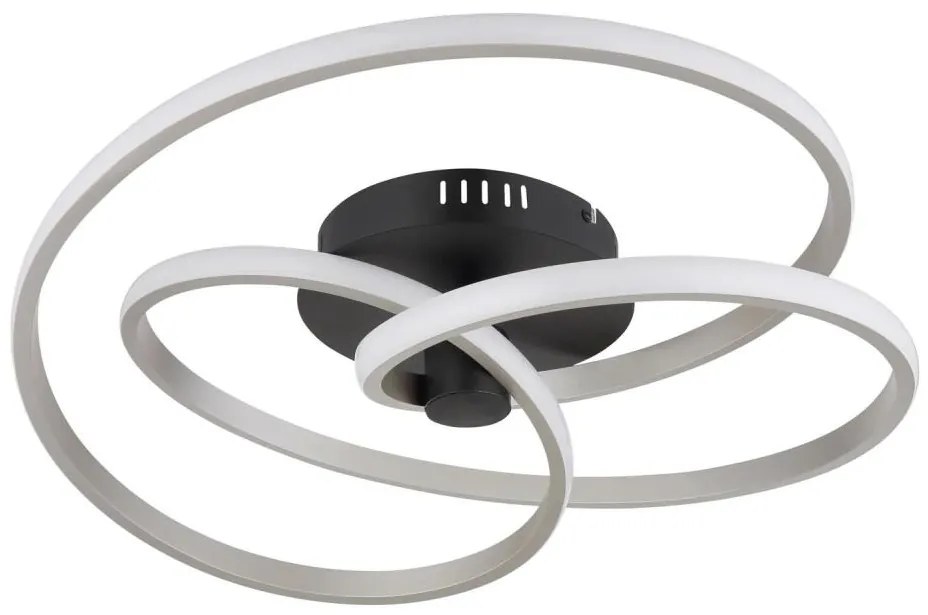 Globo 67183-40N - LED Felületre szerelhető csillár GLYXAR LED/40W/230V króm/fekete