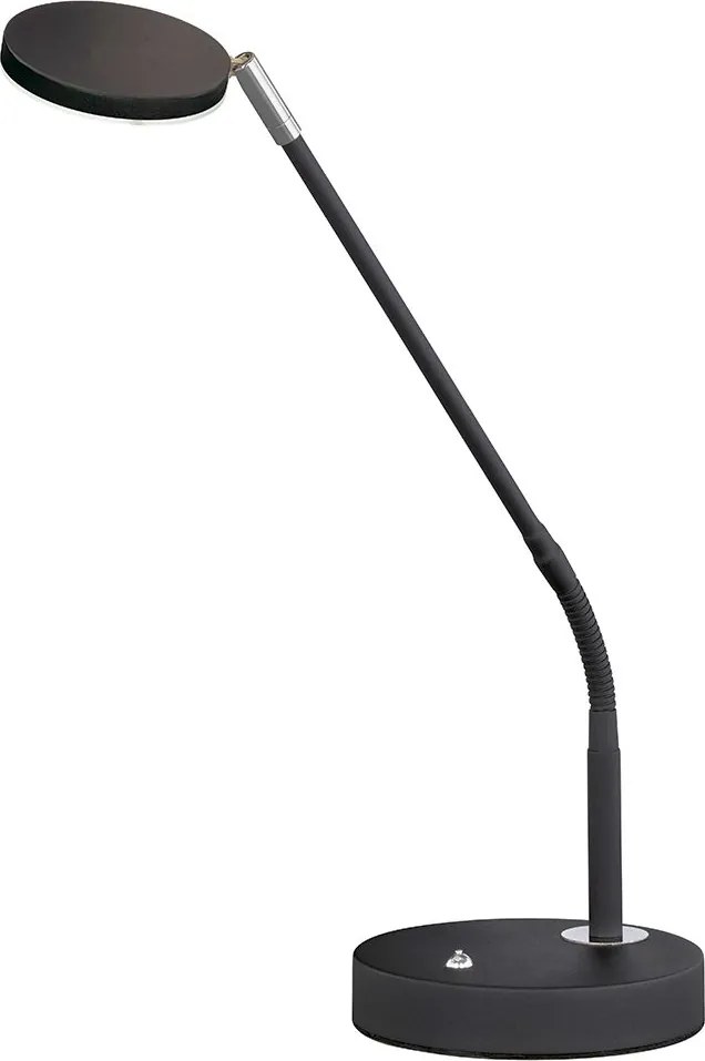 Fischer & Honsel modern asztali lámpa luna fekete fhl850156