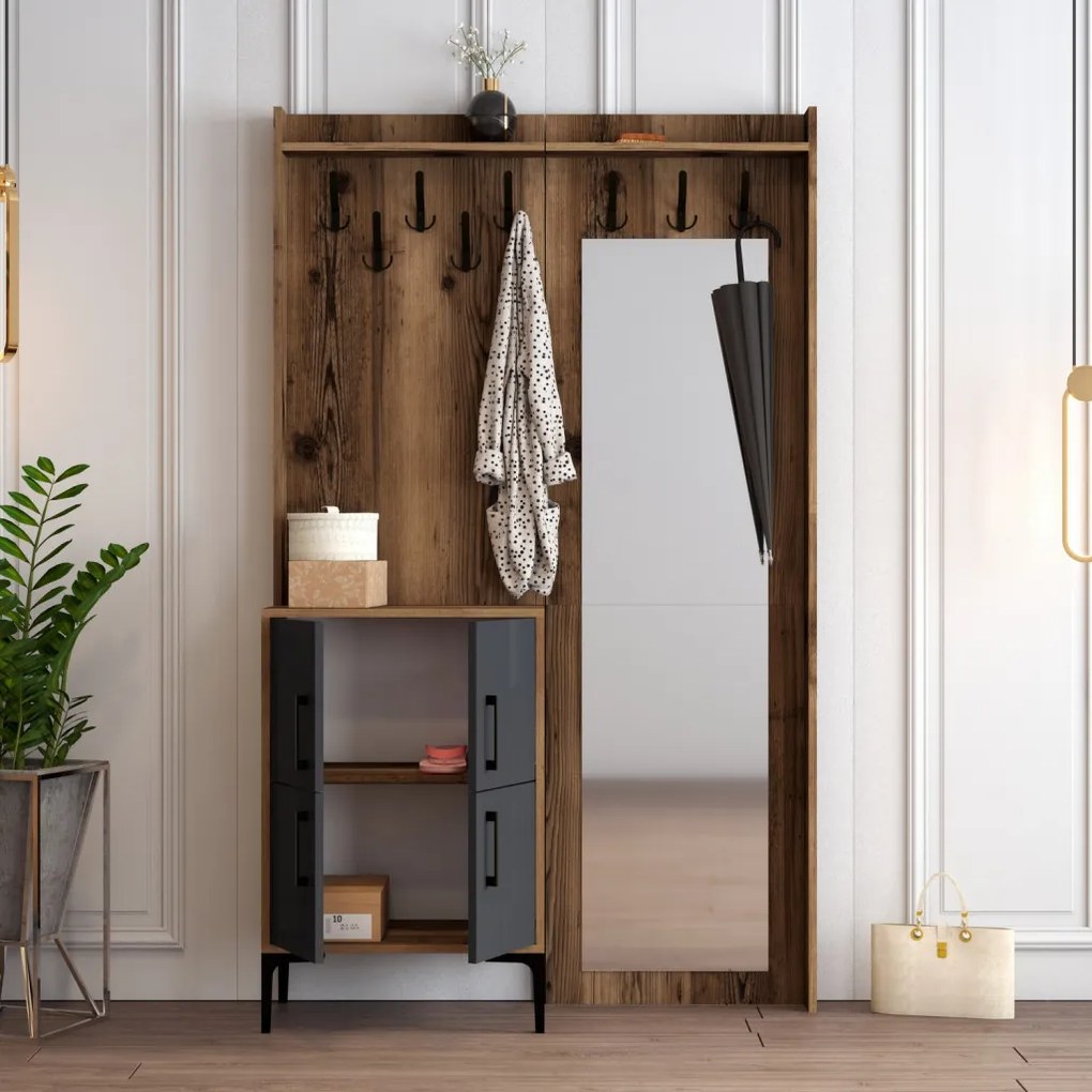 Berlin BC - Walnut, Anthracite