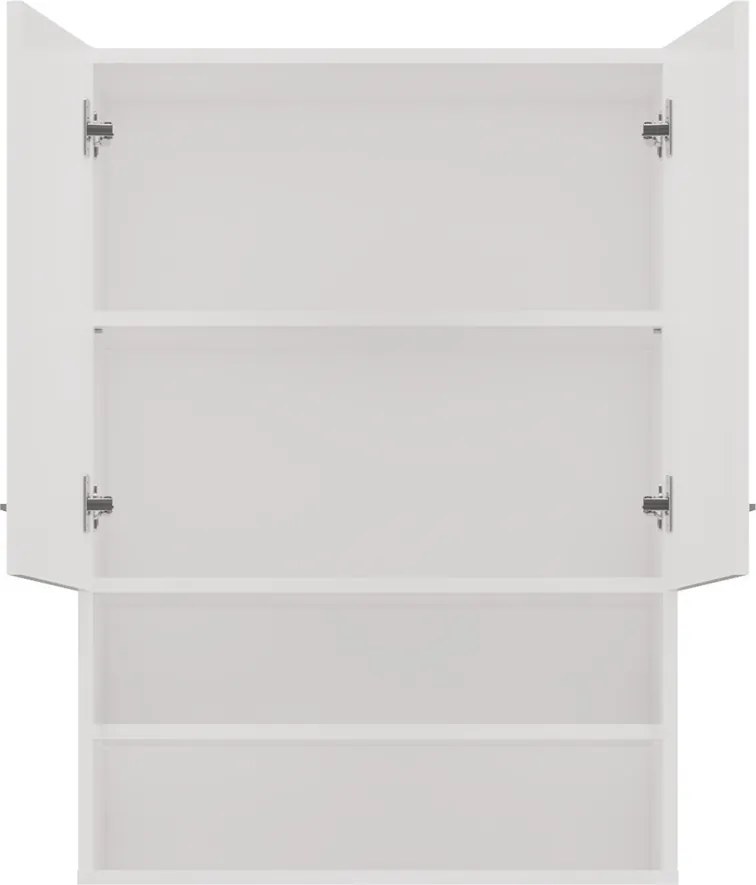 Pola mini DK felső fürdőszoba szekrény, fehér