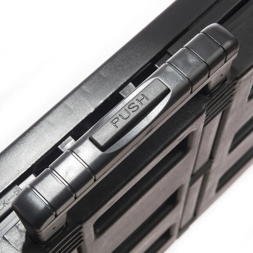 Keeeper Összecsukható bevásárlókocsi Olli 45 l Black, 45 l