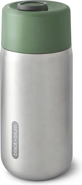 Ezüstszínű rozsdamentes acél termobögre 340 ml – Black + Blum