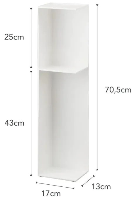 Fém WC-papír tartó állvány Tower – YAMAZAKI