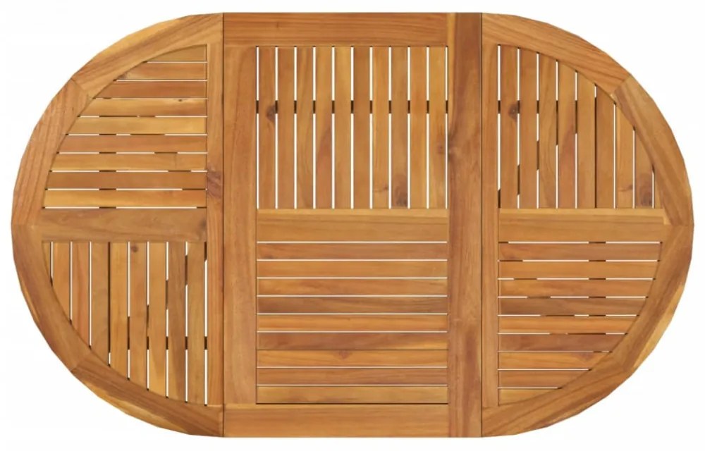 tömör akácfa kerti asztal 150 x 90 x 75 cm