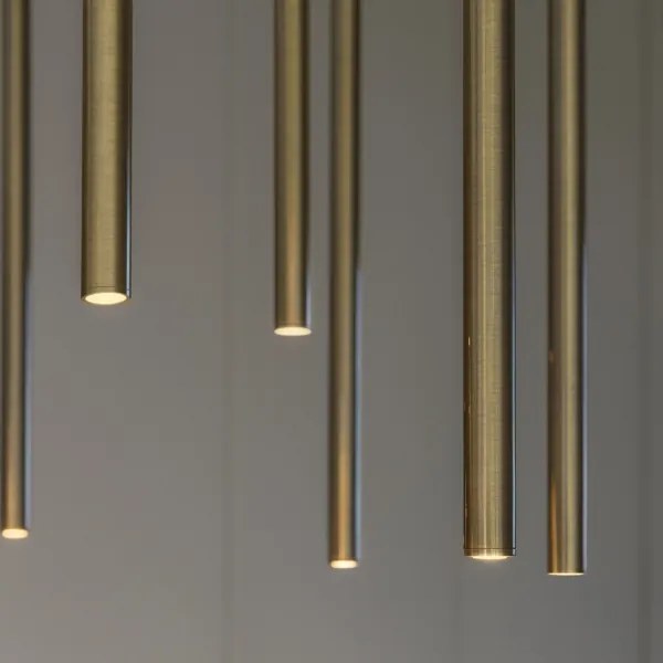 Ideal Lux - LED Csillár zsinóron FILO LED/25W/230V réz