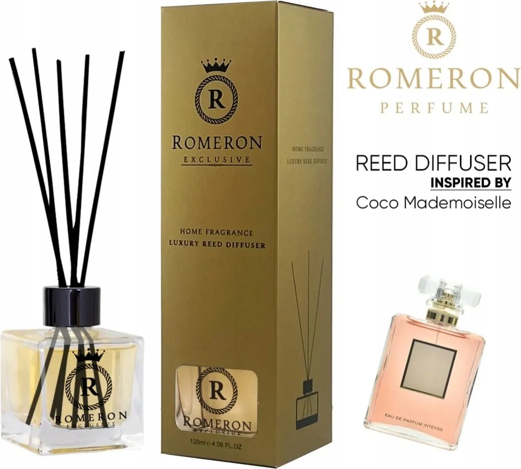 Aroma diffúzor 120ml Romeron Madam Coco