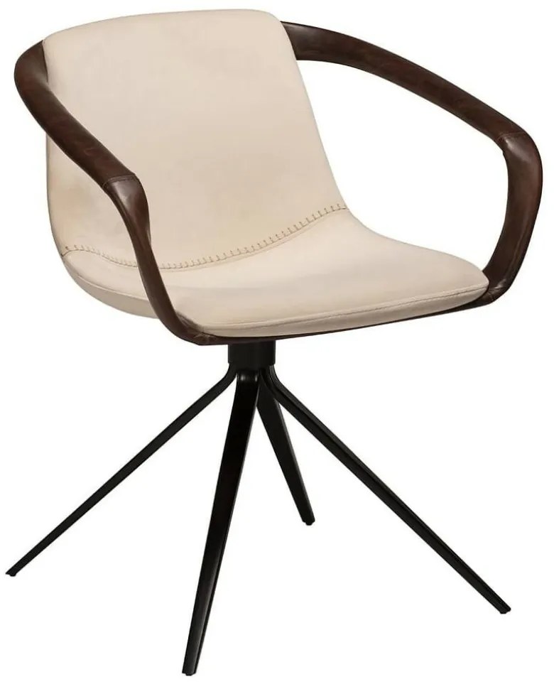 Jomo karfás design szék, pearl bársony