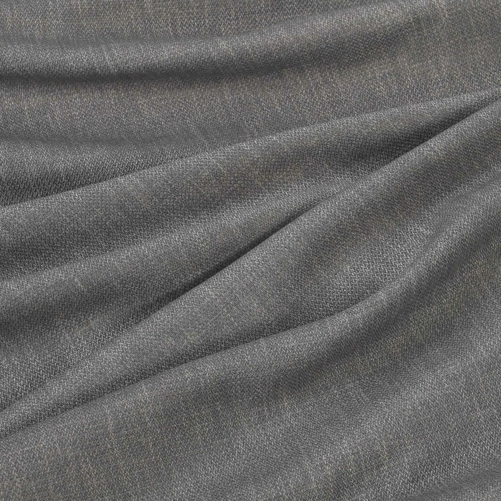 Goldea peru dekoratív drapéria - szürke 140x135 cm