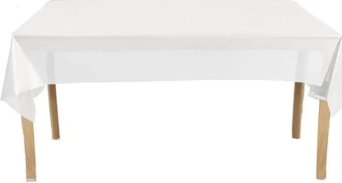 DW1BŻ14 Szatén abrosz esküvői asztalra, bankettre 274 x 137 cm. 1db