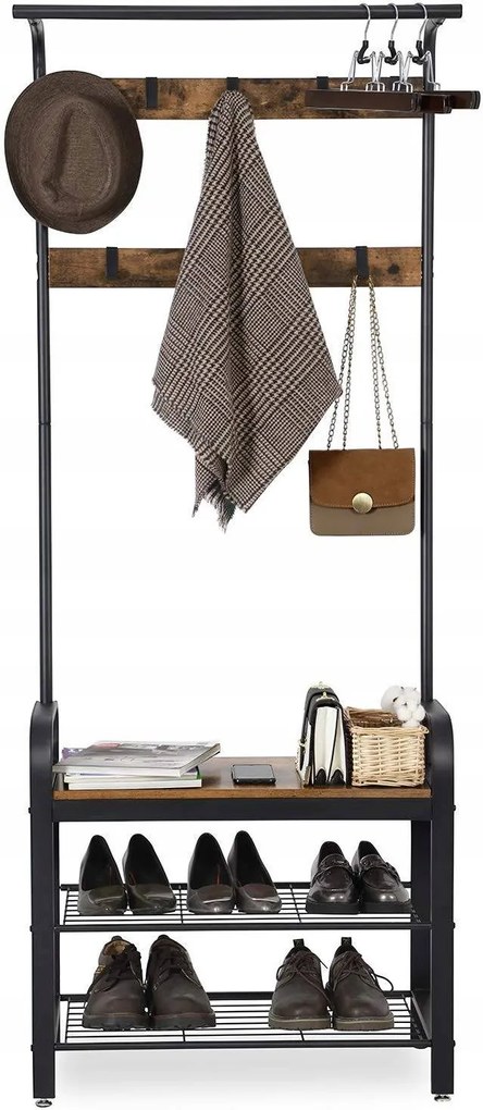 Fém ruhaakasztó gardrób polc szekrény