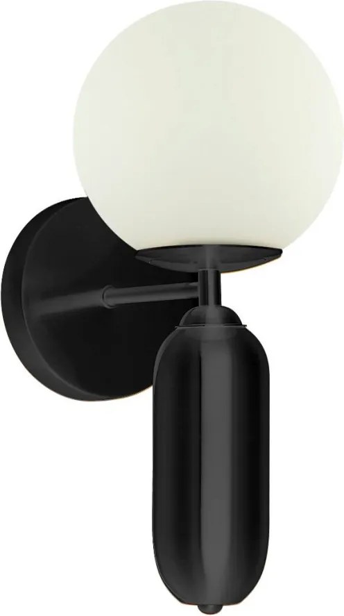 Italux Aldeva WL-02340-1-BK Fali lámpa 1x40W/E27 IP20