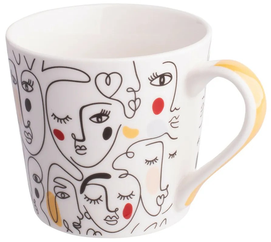 Altom Porcelán bögre kúpos, 350 ml