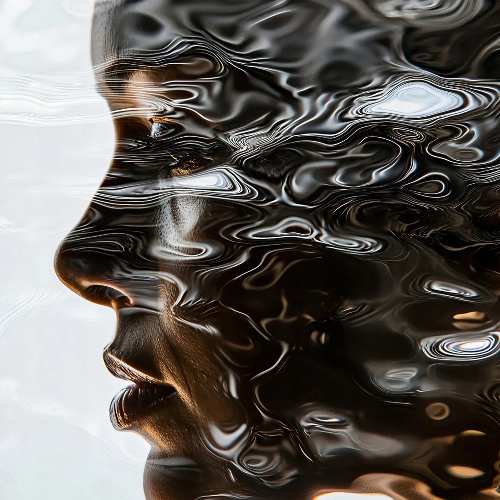 Poszter 50x50cm Vízi tükörkép