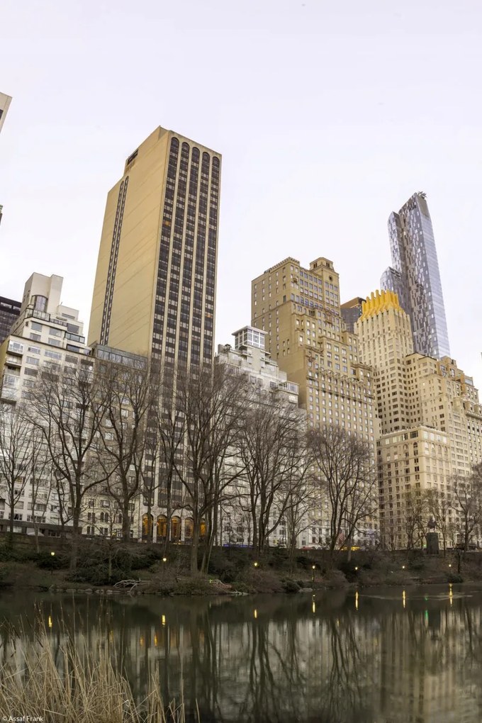 Poszter 20x30cm Központi park Manhattan panorámával 3, Assaf Frank