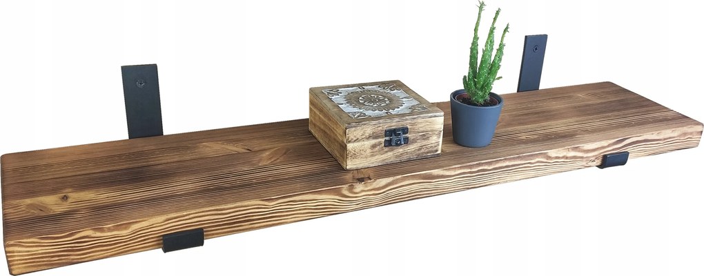 Falra akasztható vastag polc Loft 40cm x20cm Industrial