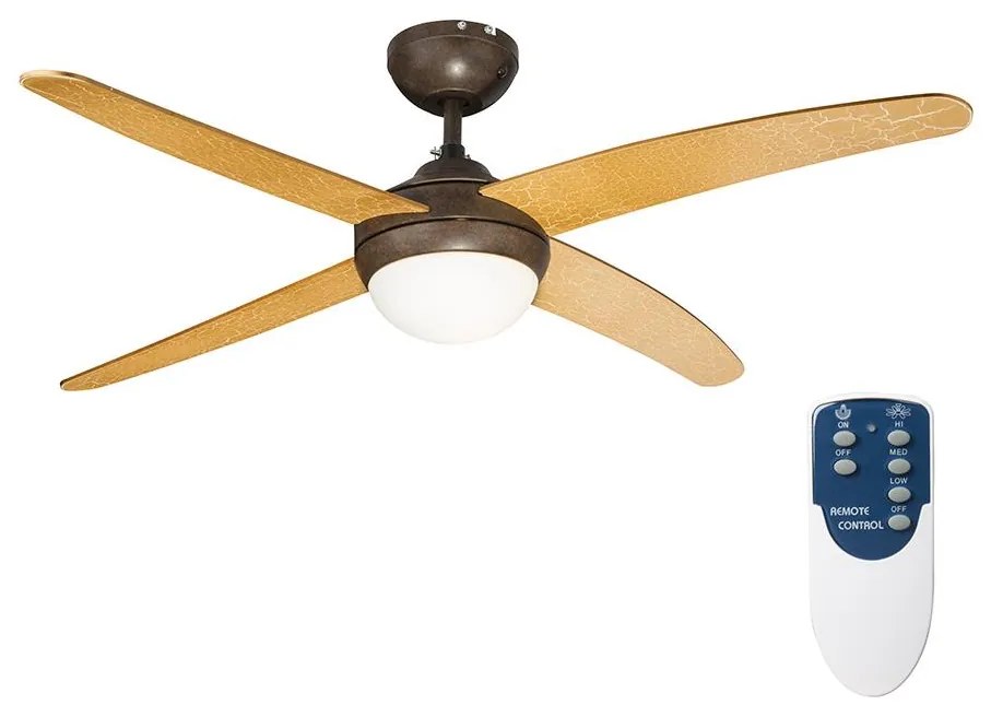 Globo Globo 3385G - Mennyezeti ventilátor LIZZ 1xE14/60W/230V GL4658