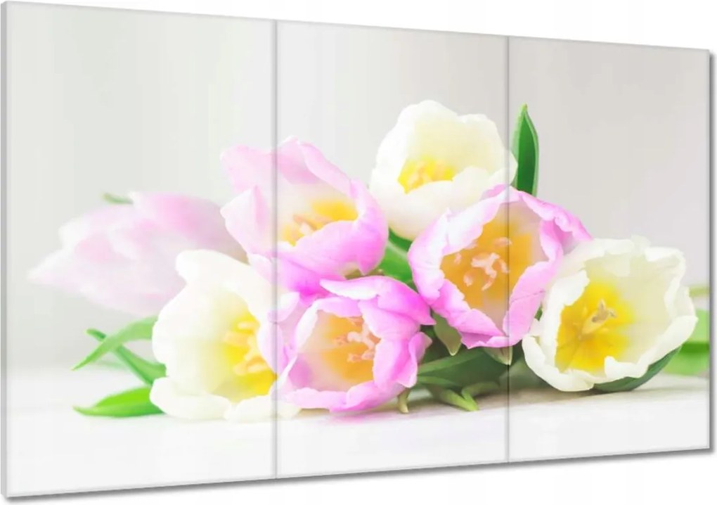 Vászonkép 120x80 Finom tulipánok