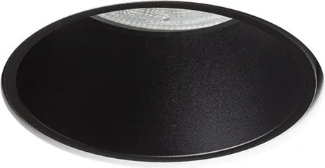RENDL DAYTONA rögzített lámpa gipsz/fekete 230V LED GU10 8W