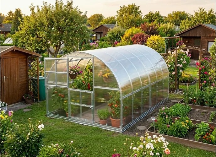 üvegház LANITPLAST LUCIUS 3x4m PC 4 mm LG2896